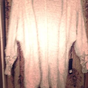 New BKE off white open Cardigan NWT